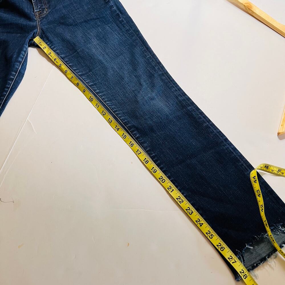 J Brand Skinny Raw Step Hem Mid Rise Ankle Jeans Size 29 - Picture 10 of 11